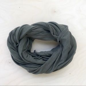 American Apparel Circle Scarf Heather Olive Green